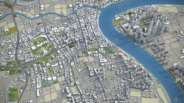 images/goods_img/20210312/3D model Shanghai - city and surroundings/2.jpg